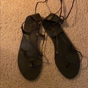 Urban Outfitters Lace Up Sandals